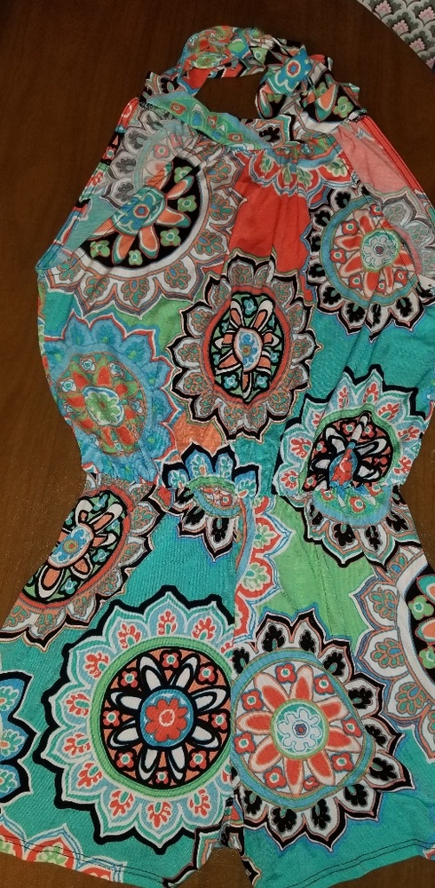 Multi-colored Romper - Picture 2 of 6
